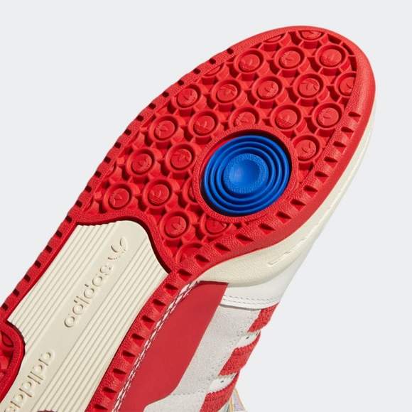 Adidas Originals Forum 84 Low Mens Casual Shoes Red White GY6981 NEW Size 10 - Picture 11 of 11